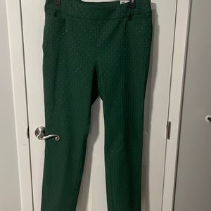 NWT Kim Rogers Lurex Diamond Pants